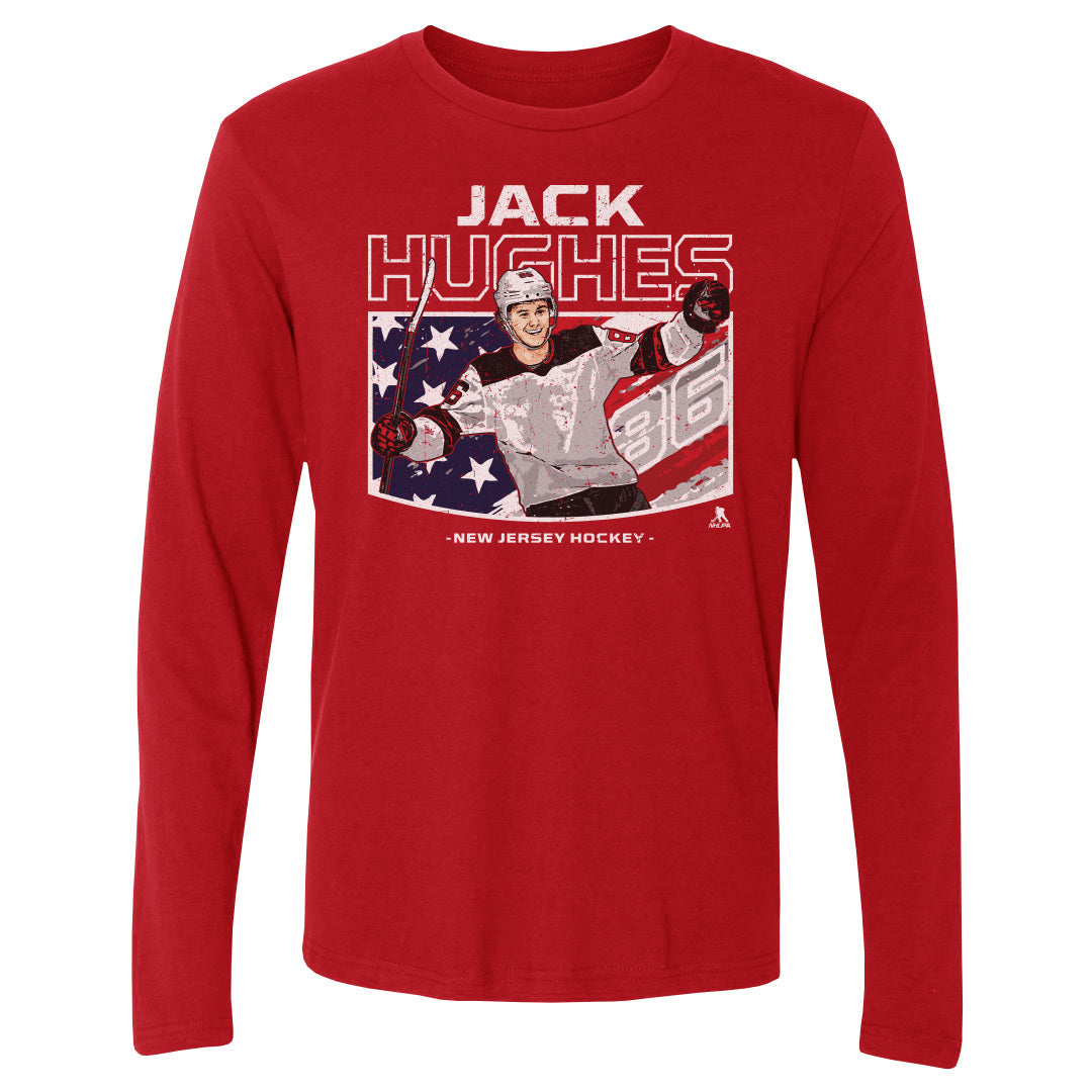 Jack Hughes Men&#39;s Long Sleeve T-Shirt | 500 LEVEL