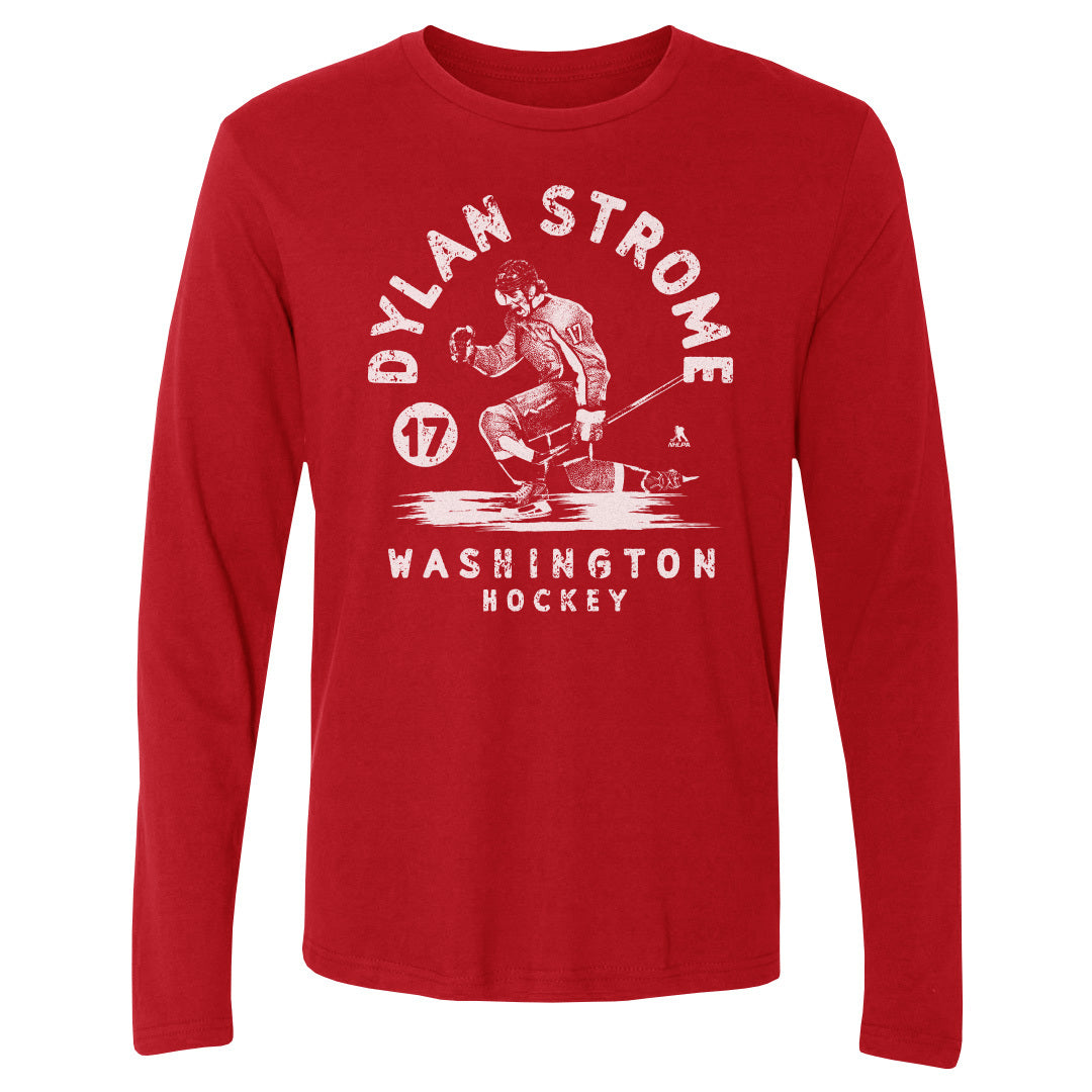 Dylan Strome Men&#39;s Long Sleeve T-Shirt | 500 LEVEL