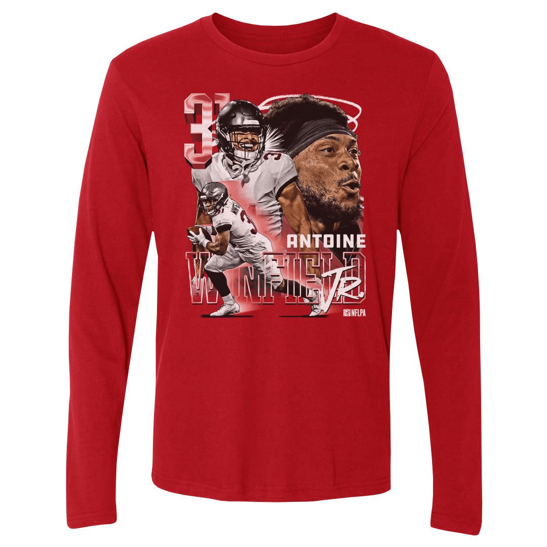 Antoine Winfield Jr. Men&#39;s Long Sleeve T-Shirt | 500 LEVEL