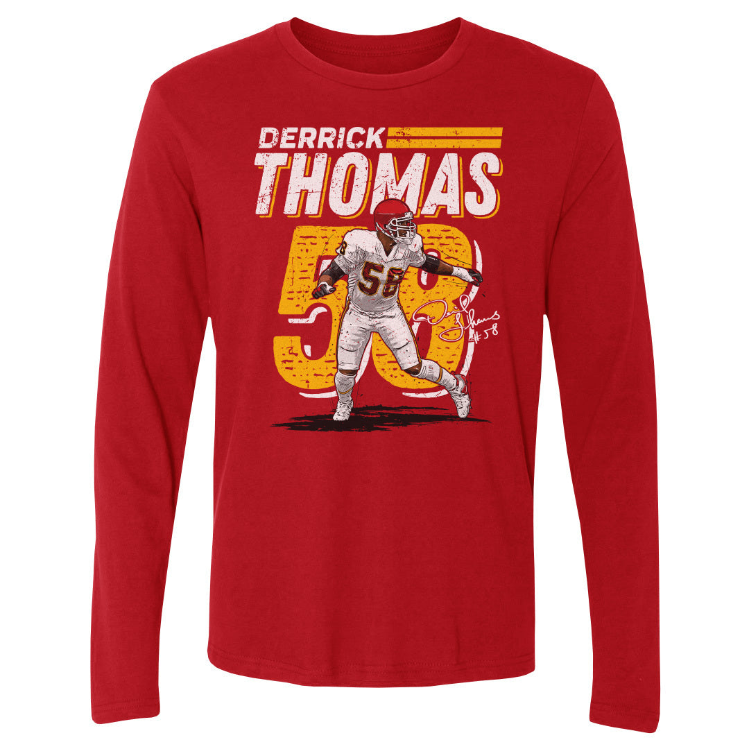 Derrick Thomas Men&#39;s Long Sleeve T-Shirt | 500 LEVEL