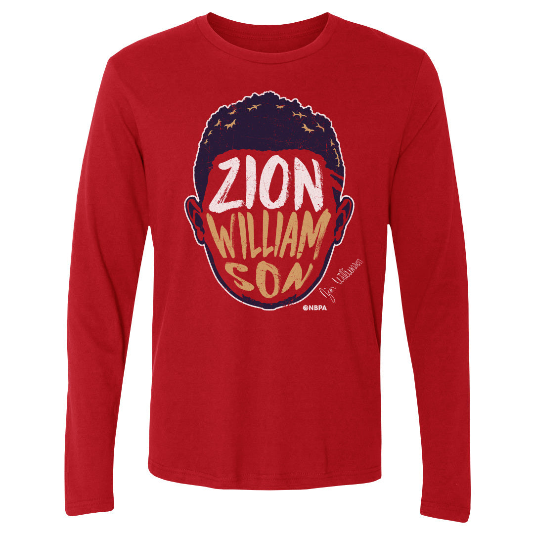 Zion Williamson Men&#39;s Long Sleeve T-Shirt | 500 LEVEL