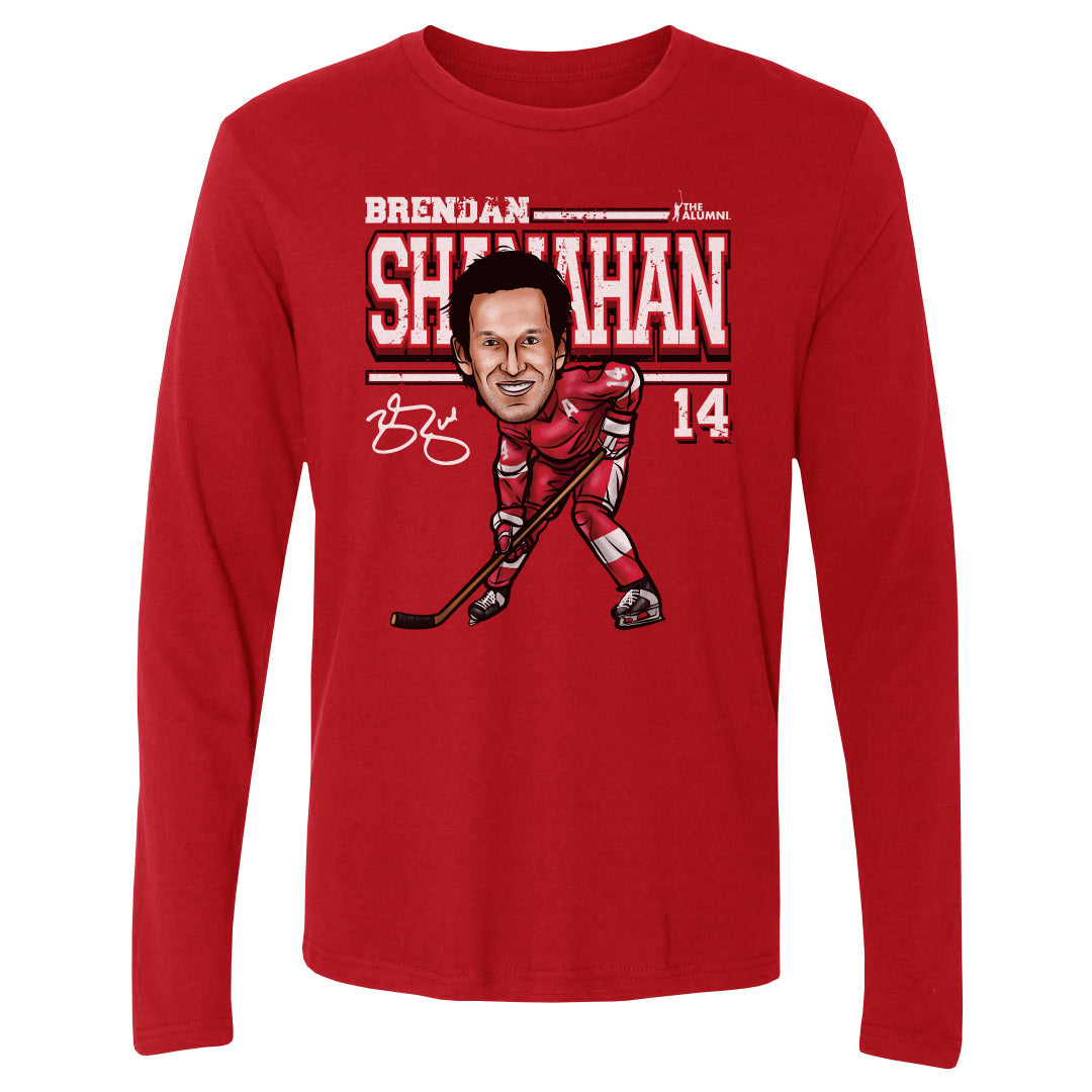 Brendan Shanahan Men&#39;s Long Sleeve T-Shirt | 500 LEVEL