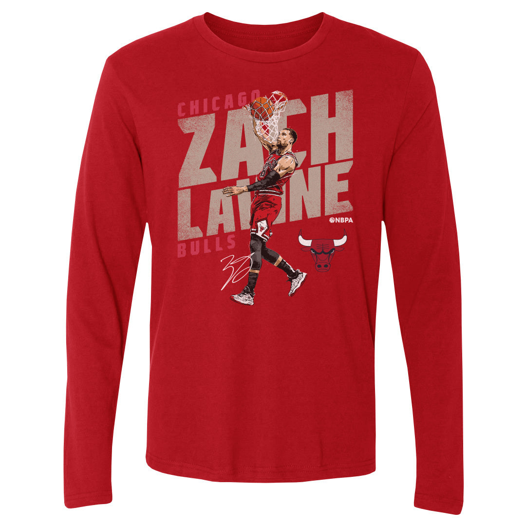 Zach LaVine Men&#39;s Long Sleeve T-Shirt | 500 LEVEL