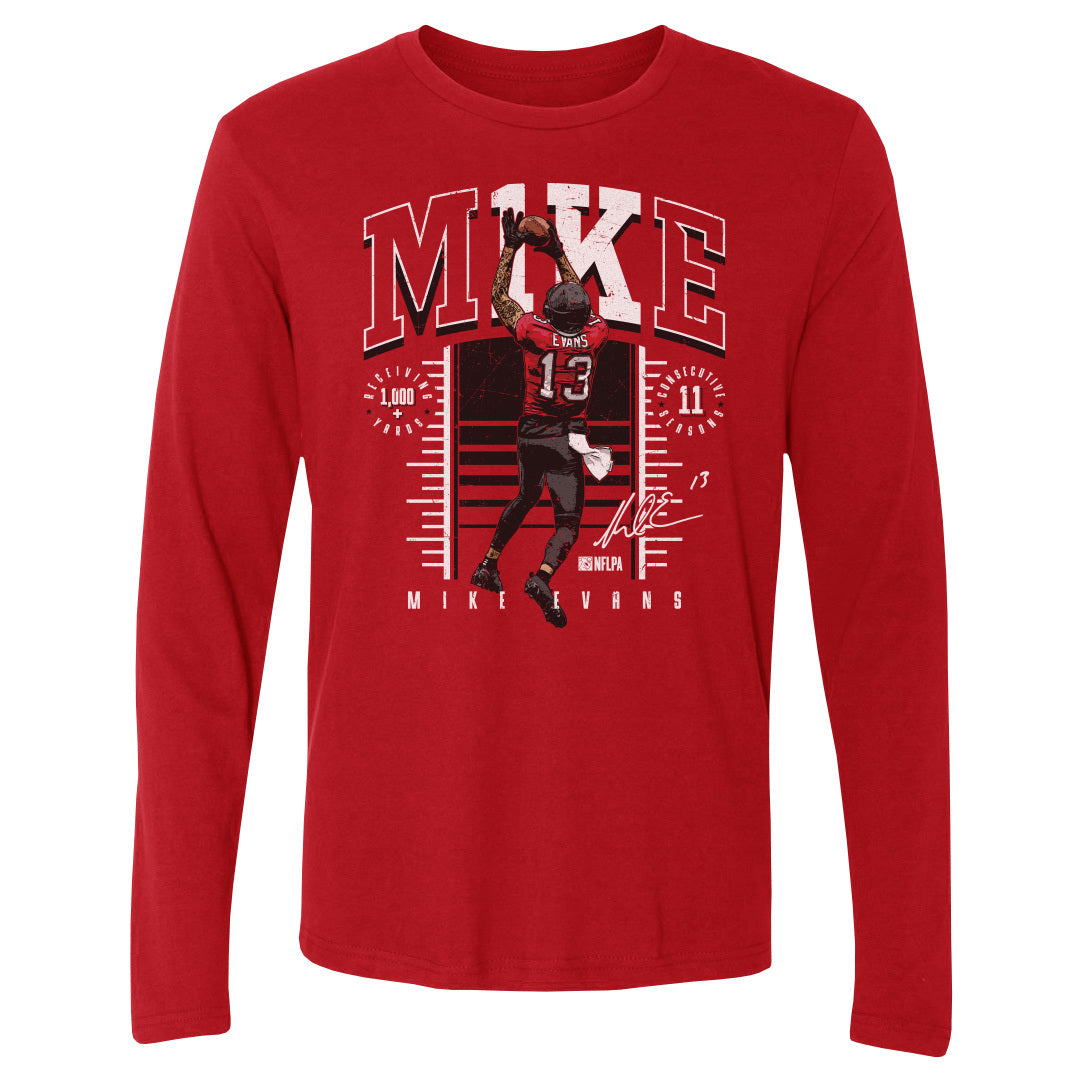 Mike Evans Men&#39;s Long Sleeve T-Shirt | 500 LEVEL