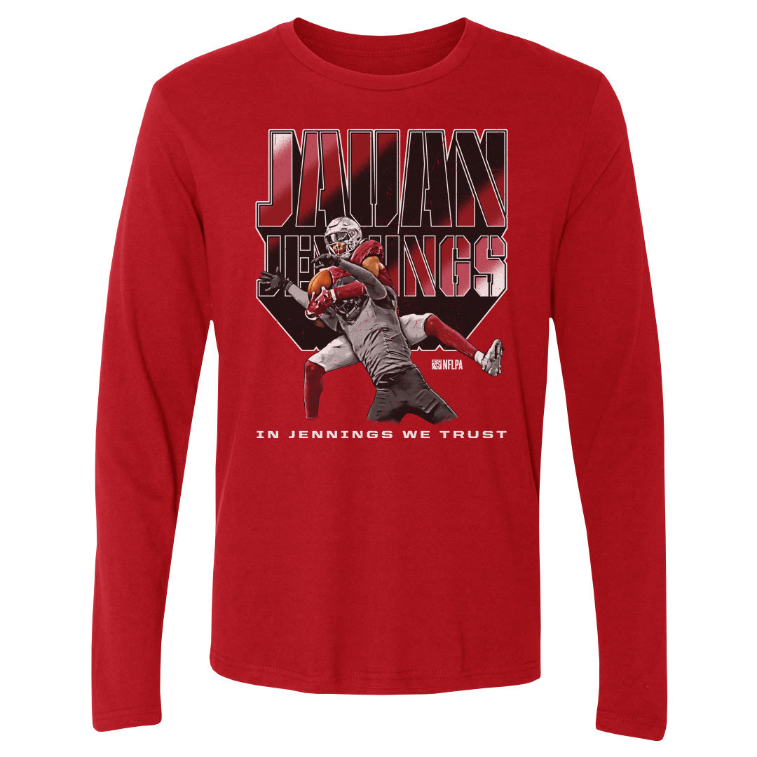 Jauan Jennings Men&#39;s Long Sleeve T-Shirt | 500 LEVEL