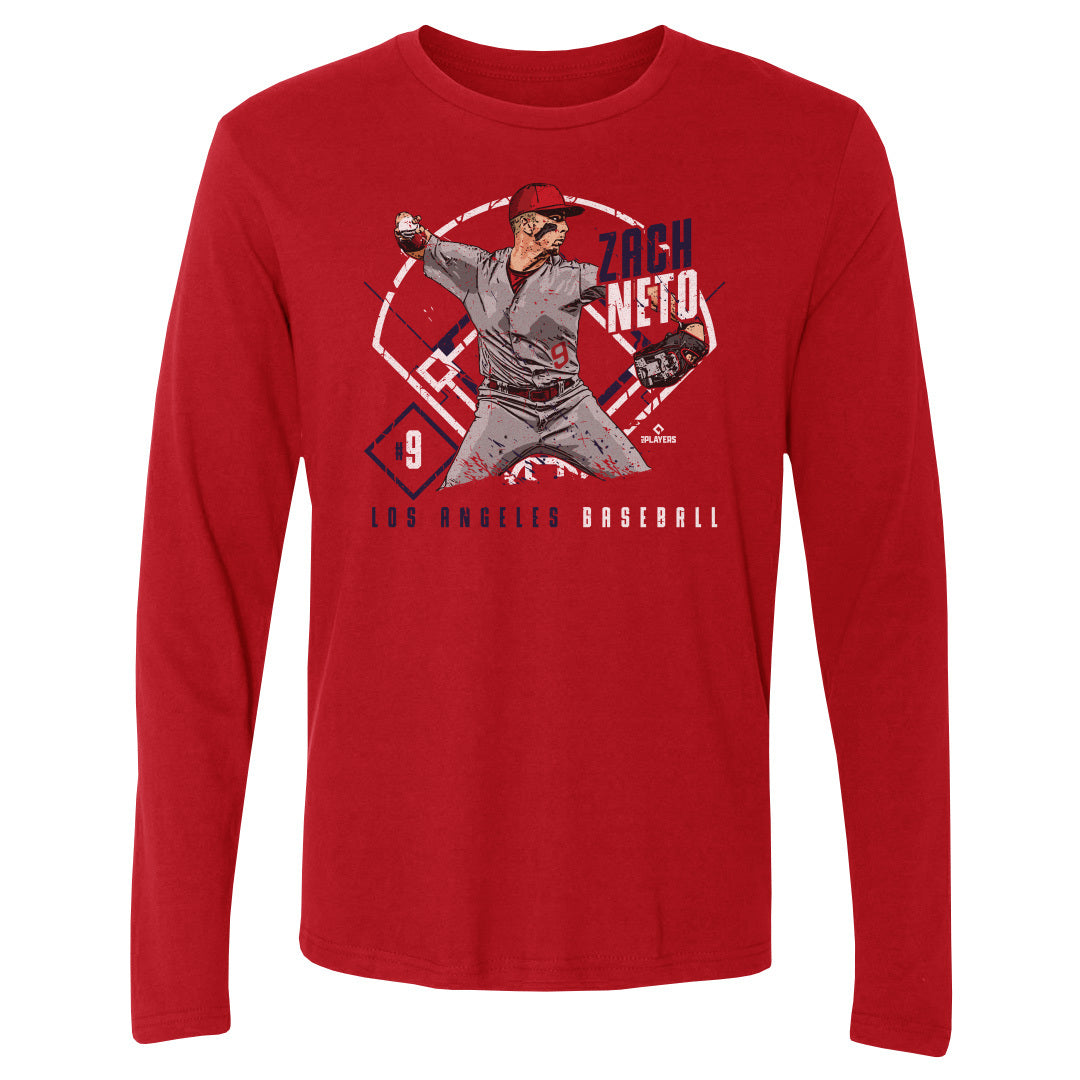 Zach Neto Men&#39;s Long Sleeve T-Shirt | 500 LEVEL