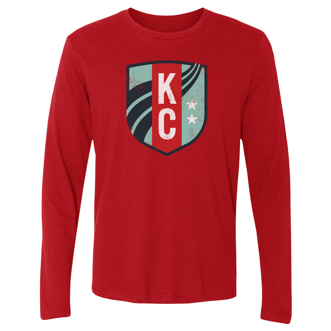 Kansas City Current Men&#39;s Long Sleeve T-Shirt | 500 LEVEL