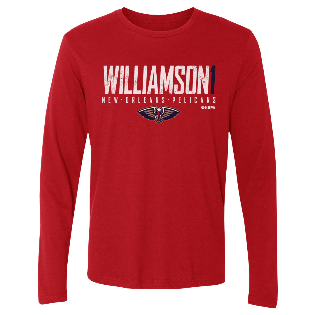 Zion Williamson Men&#39;s Long Sleeve T-Shirt | 500 LEVEL