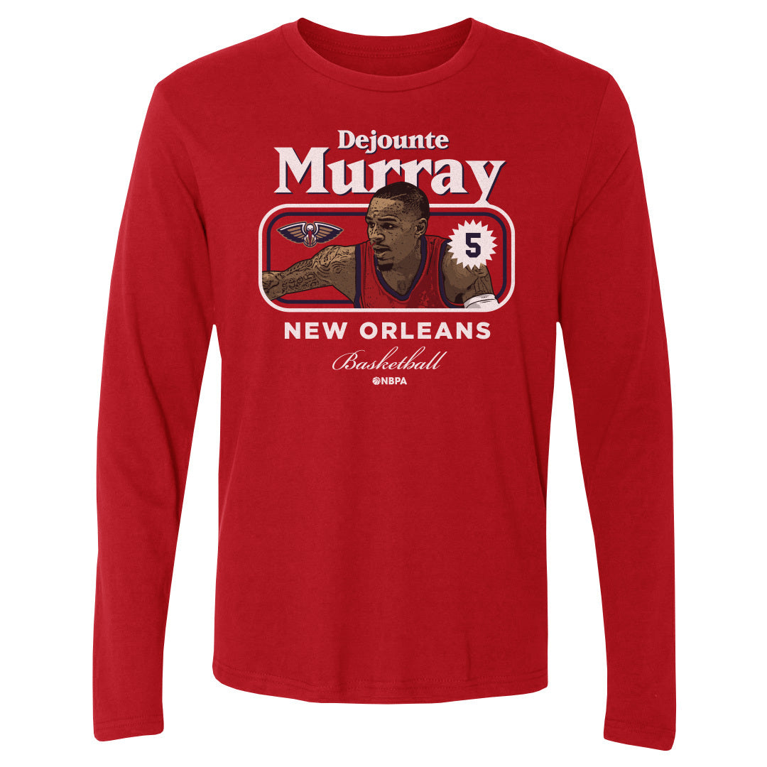 Dejounte Murray Men&#39;s Long Sleeve T-Shirt | 500 LEVEL