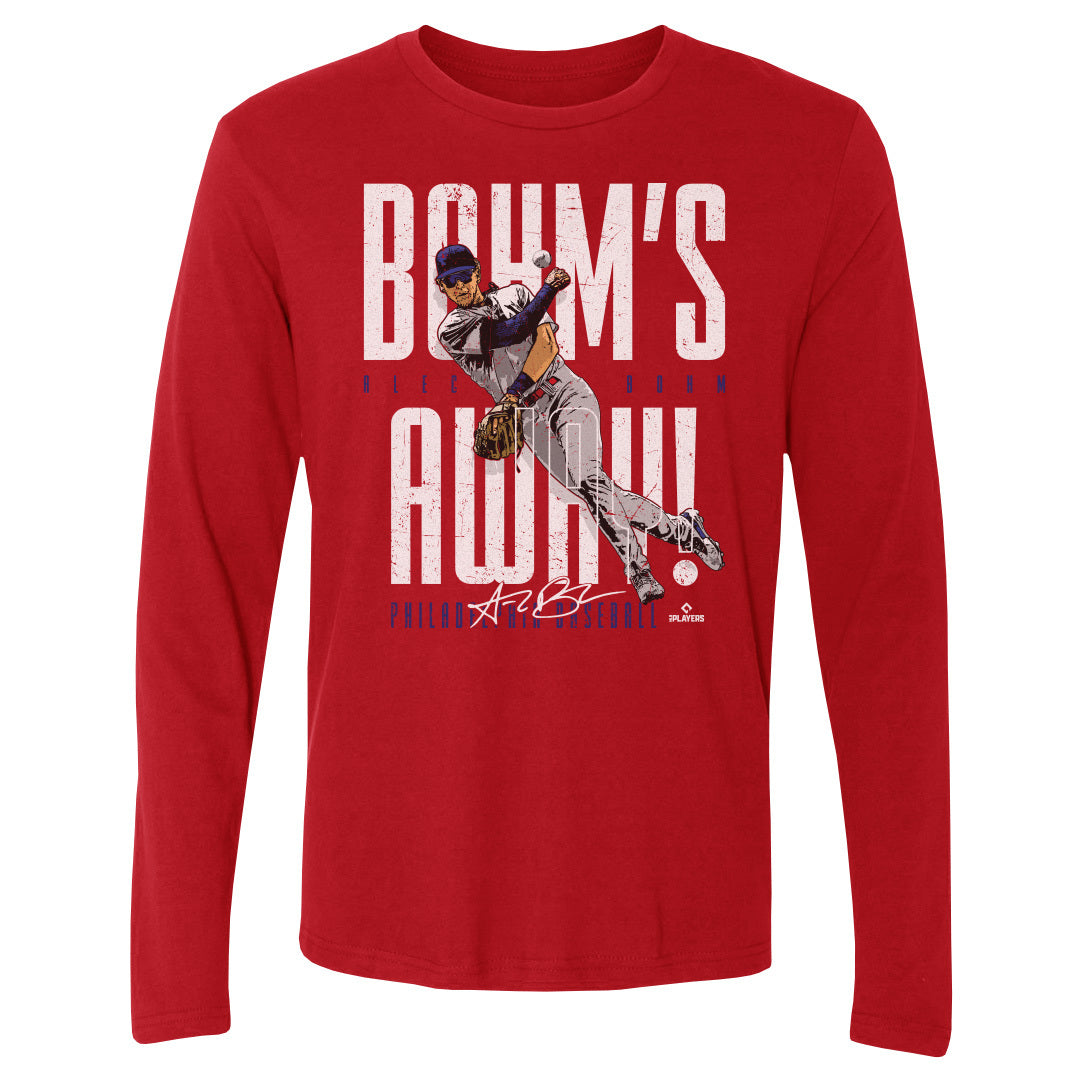 Alec Bohm Men&#39;s Long Sleeve T-Shirt | 500 LEVEL