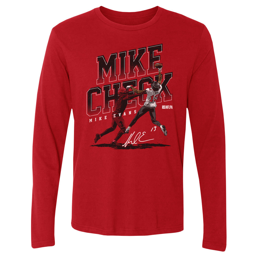 Mike Evans Men&#39;s Long Sleeve T-Shirt | 500 LEVEL