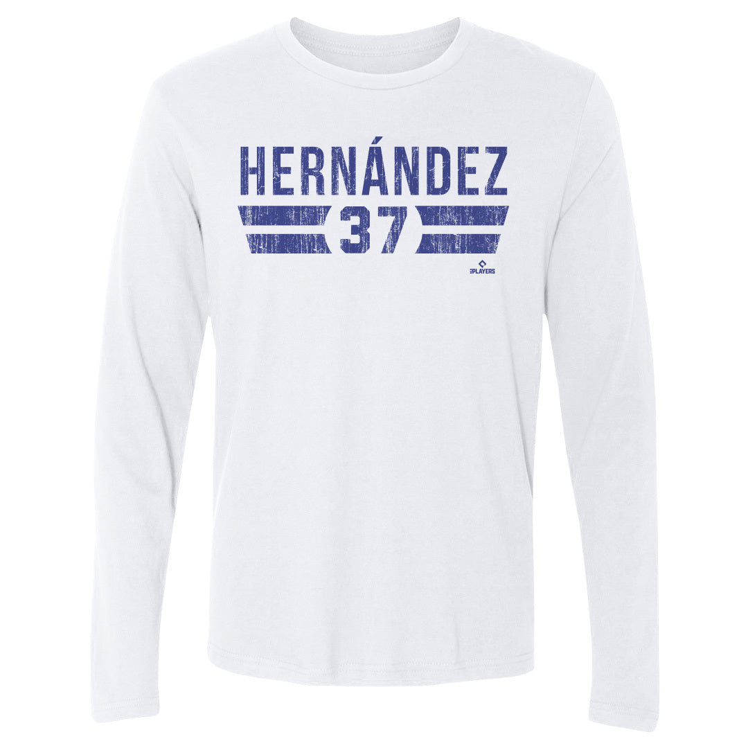 Teoscar Hernandez Men&#39;s Long Sleeve T-Shirt | 500 LEVEL