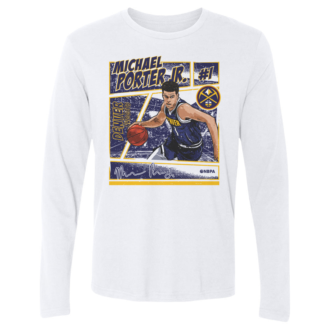 Michael Porter Jr. Men&#39;s Long Sleeve T-Shirt | 500 LEVEL