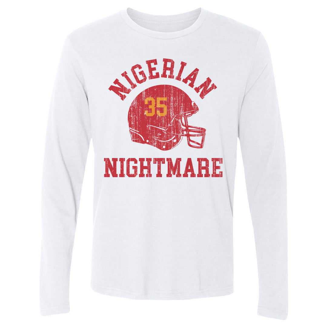 Christian Okoye Men&#39;s Long Sleeve T-Shirt | 500 LEVEL