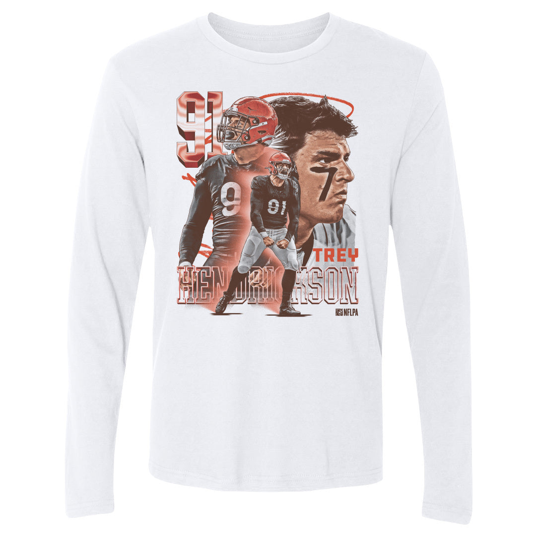 Trey Hendrickson Men&#39;s Long Sleeve T-Shirt | 500 LEVEL