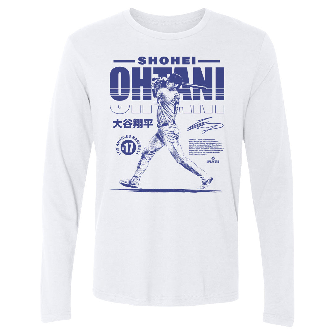 Shohei Ohtani Men&#39;s Long Sleeve T-Shirt | 500 LEVEL