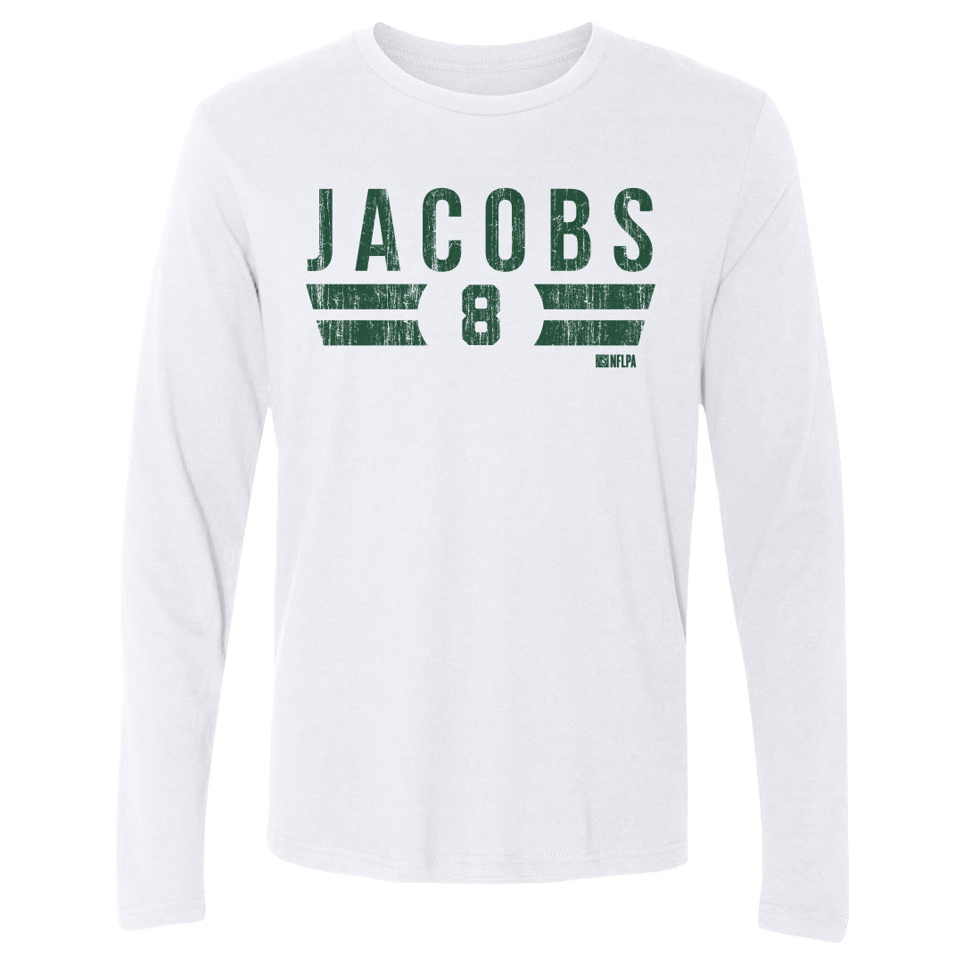 Josh Jacobs Men&#39;s Long Sleeve T-Shirt | 500 LEVEL