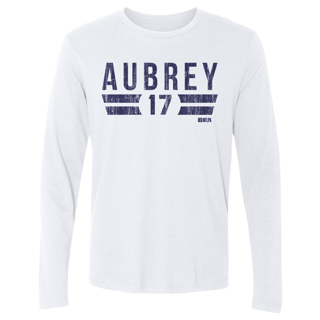 Brandon Aubrey Men&#39;s Long Sleeve T-Shirt | 500 LEVEL