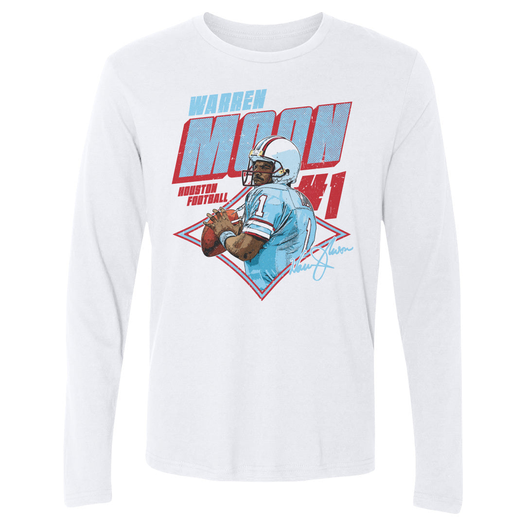 Warren Moon Men&#39;s Long Sleeve T-Shirt | 500 LEVEL