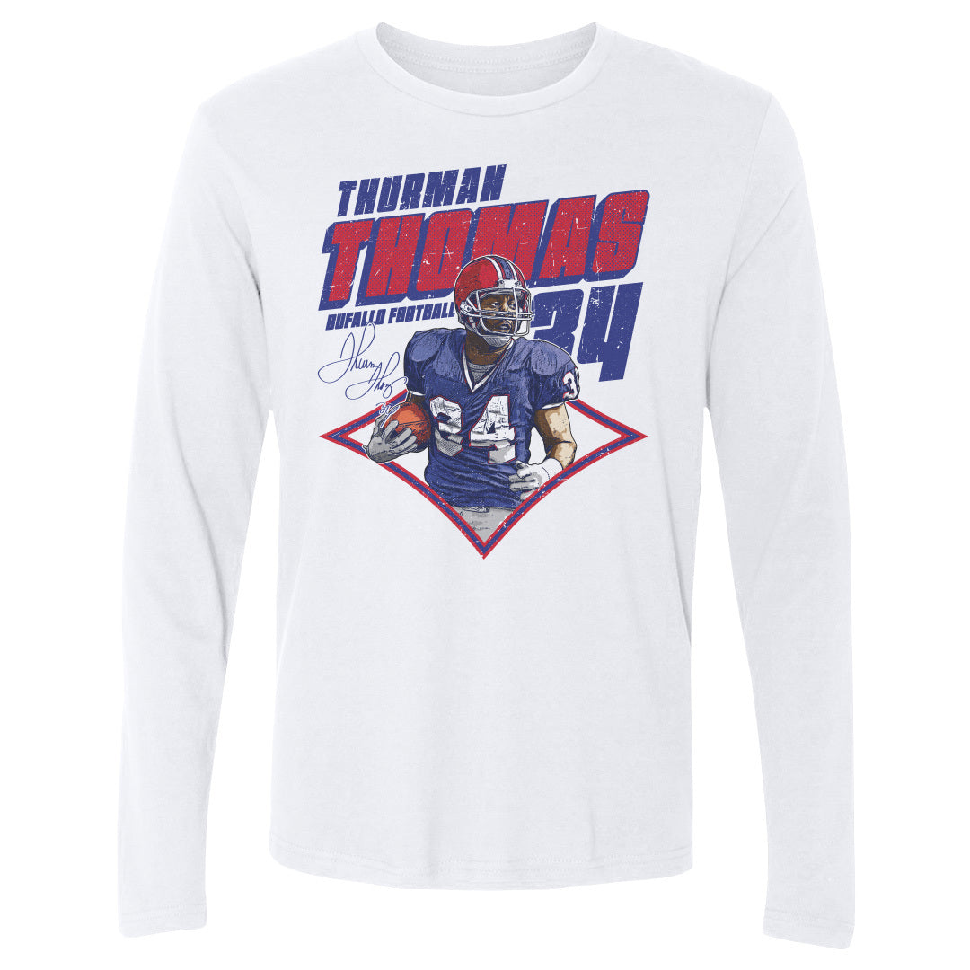 Thurman Thomas Men&#39;s Long Sleeve T-Shirt | 500 LEVEL