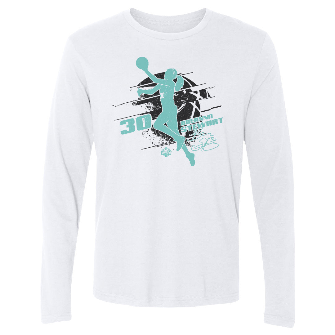 Breanna Stewart Men&#39;s Long Sleeve T-Shirt | 500 LEVEL