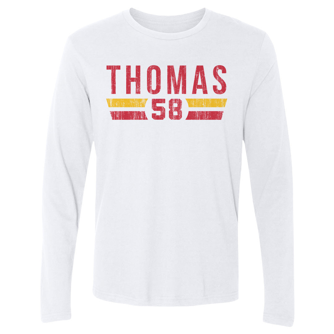 Derrick Thomas Men&#39;s Long Sleeve T-Shirt | 500 LEVEL