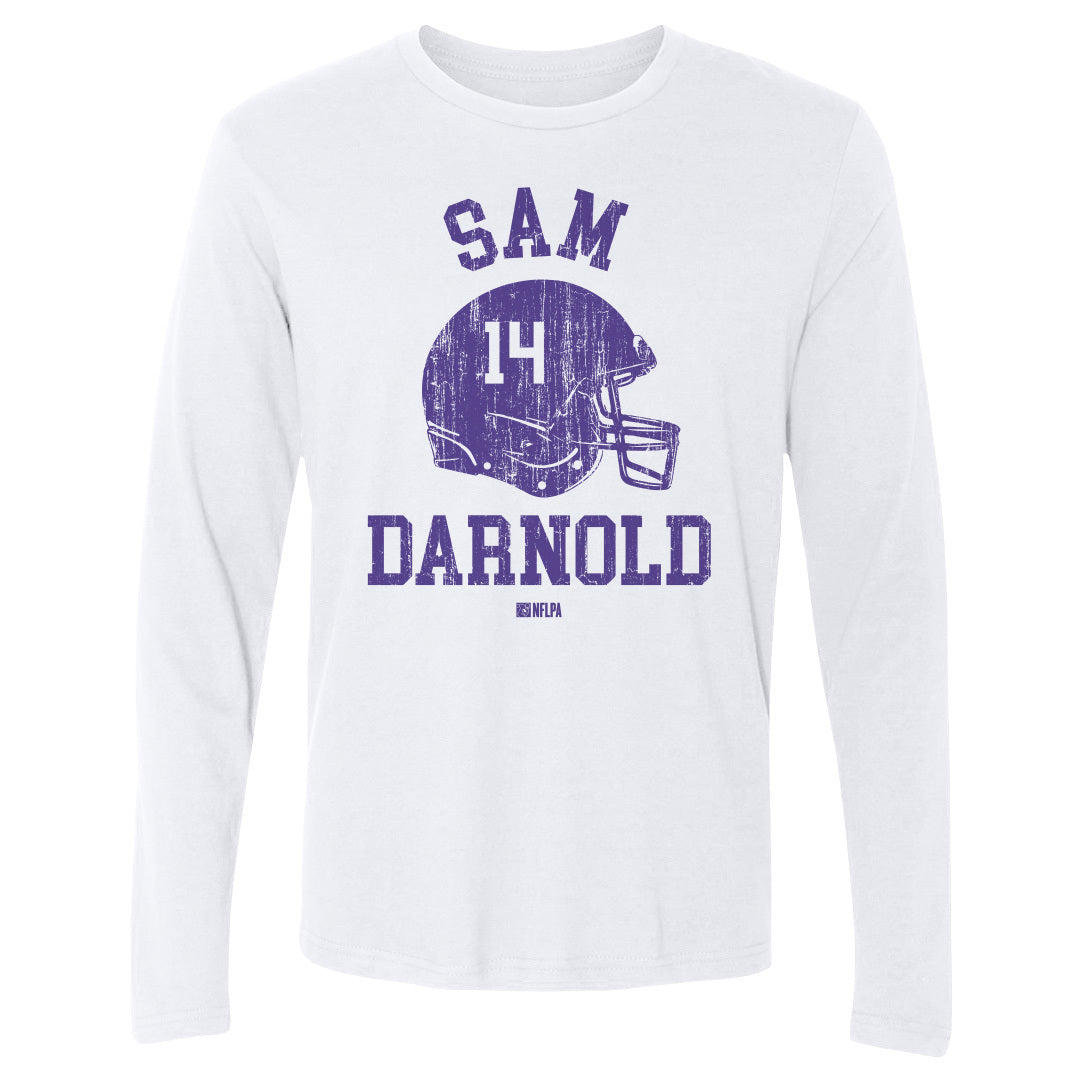 Sam Darnold Men&#39;s Long Sleeve T-Shirt | 500 LEVEL