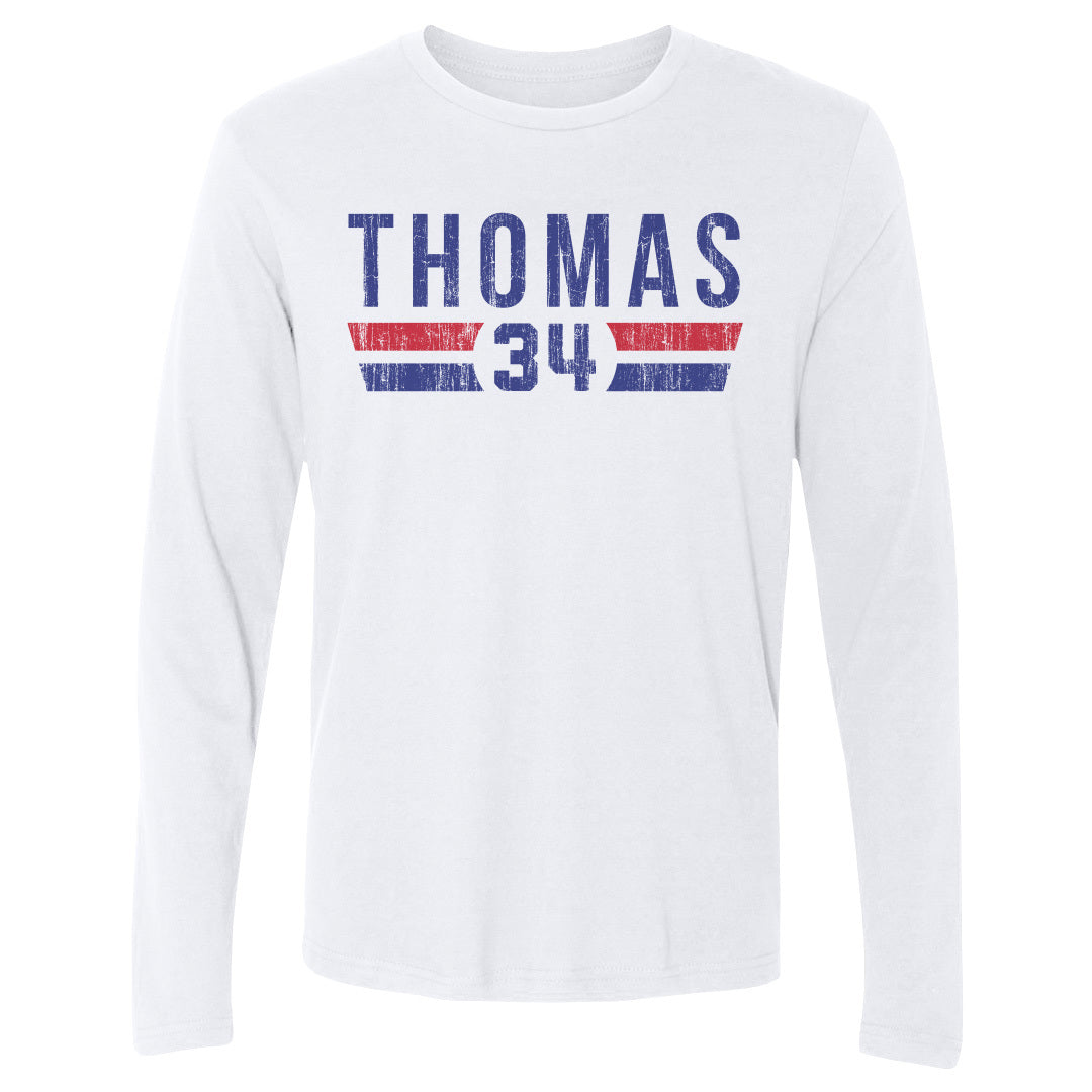 Thurman Thomas Men&#39;s Long Sleeve T-Shirt | 500 LEVEL