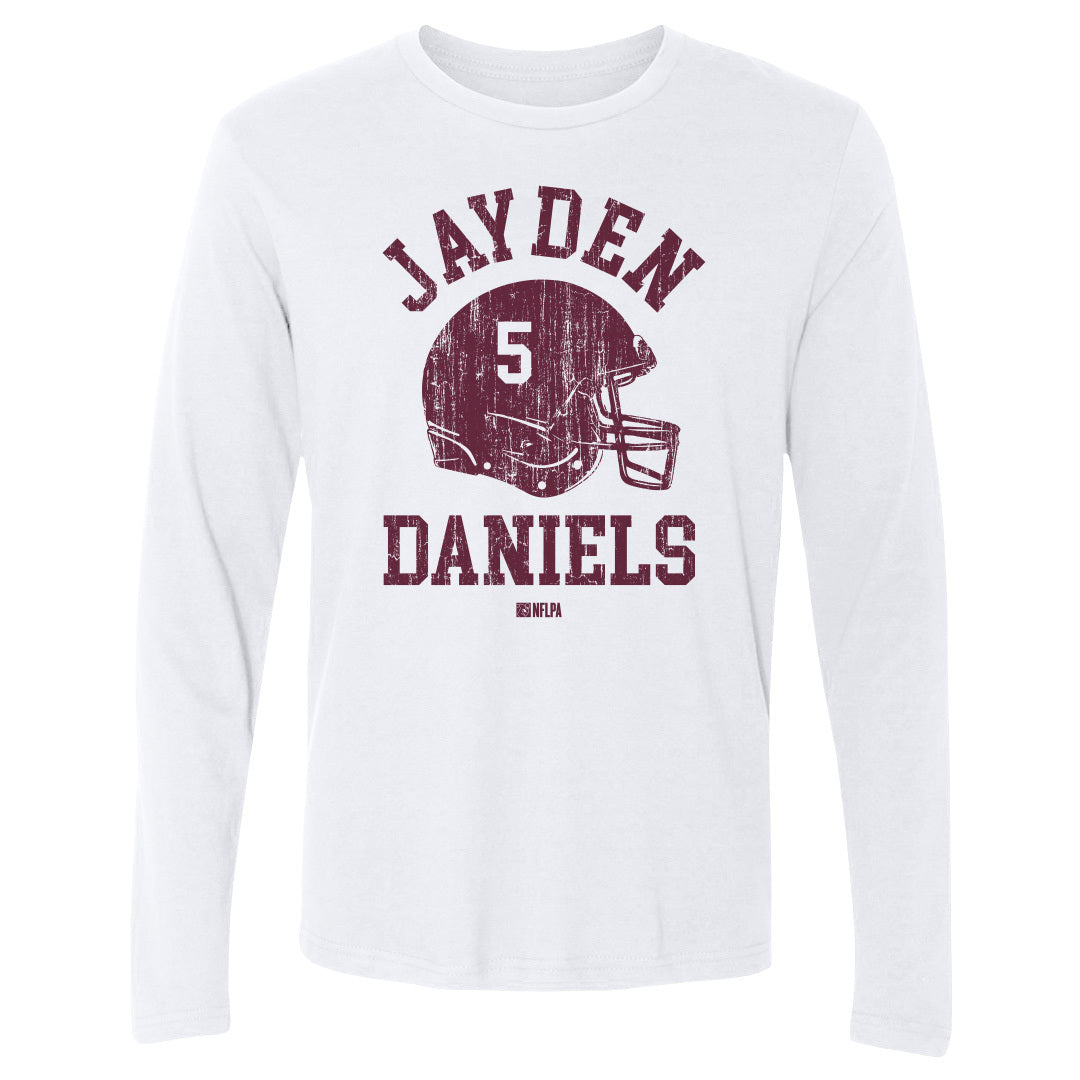 Jayden Daniels Men&#39;s Long Sleeve T-Shirt | 500 LEVEL