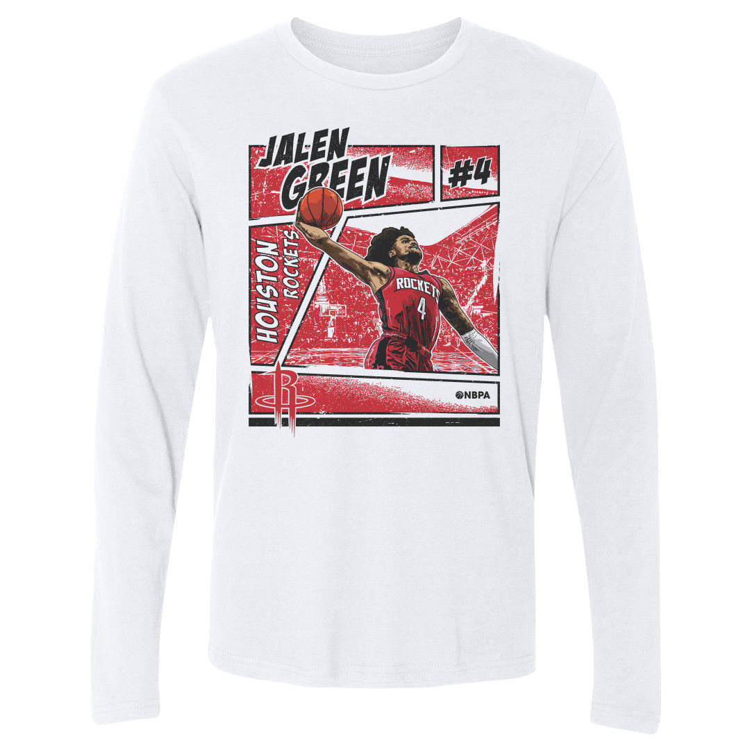 Jalen Green Men&#39;s Long Sleeve T-Shirt | 500 LEVEL