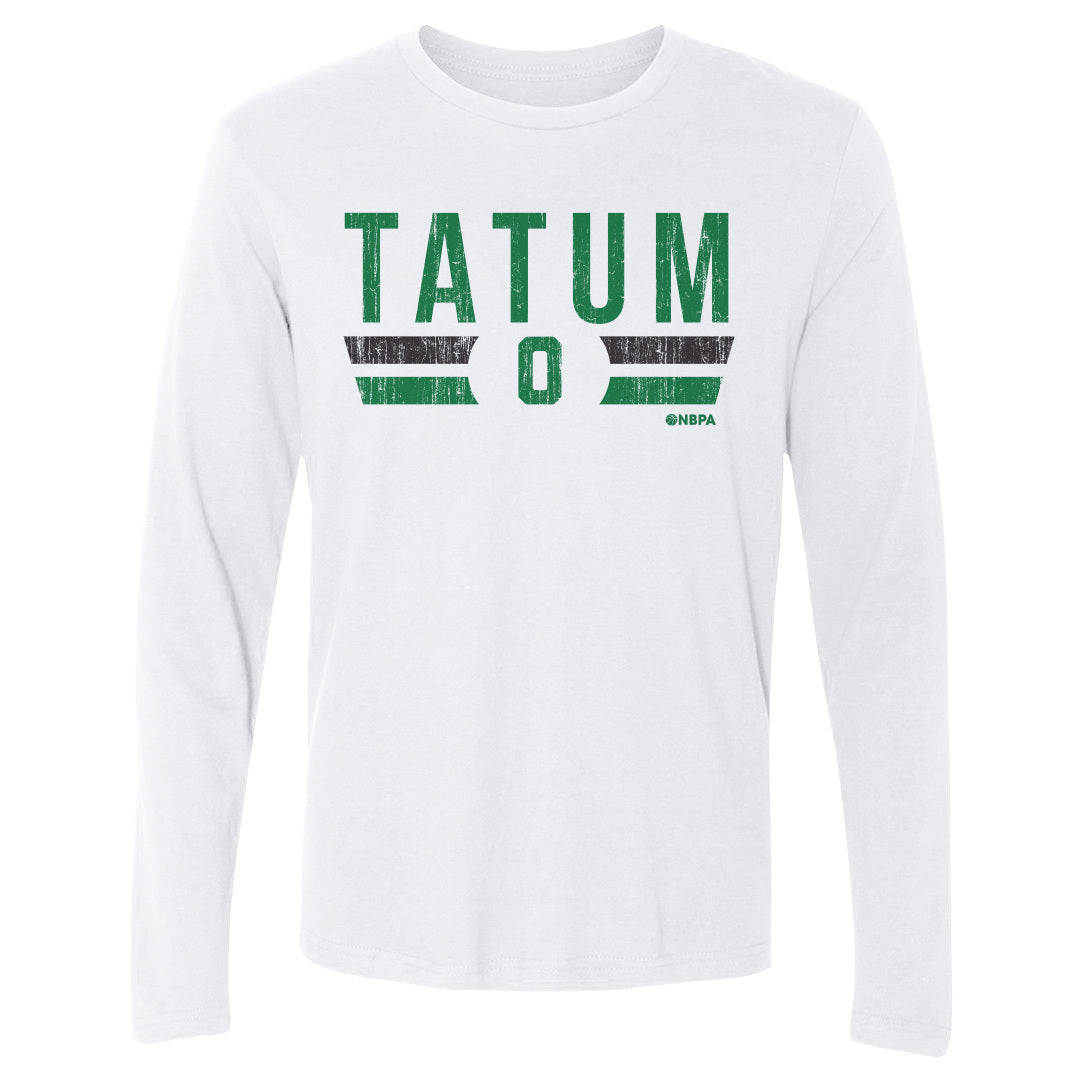 Jayson Tatum Men&#39;s Long Sleeve T-Shirt | 500 LEVEL