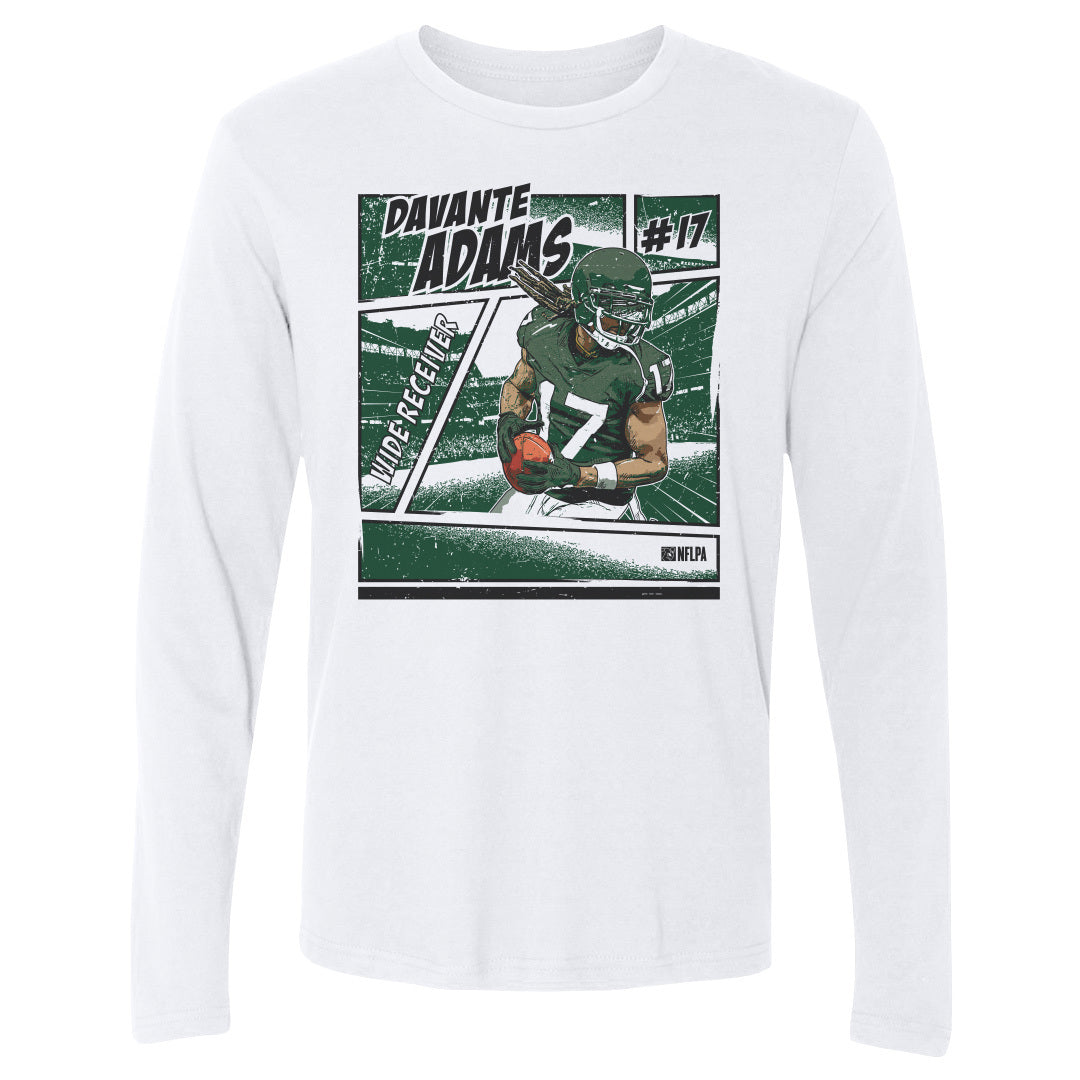 Davante Adams Men&#39;s Long Sleeve T-Shirt | 500 LEVEL