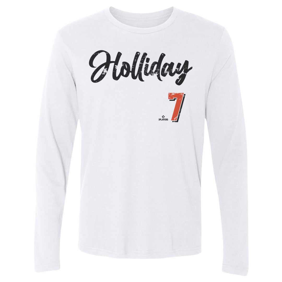 Jackson Holliday Men&#39;s Long Sleeve T-Shirt | 500 LEVEL