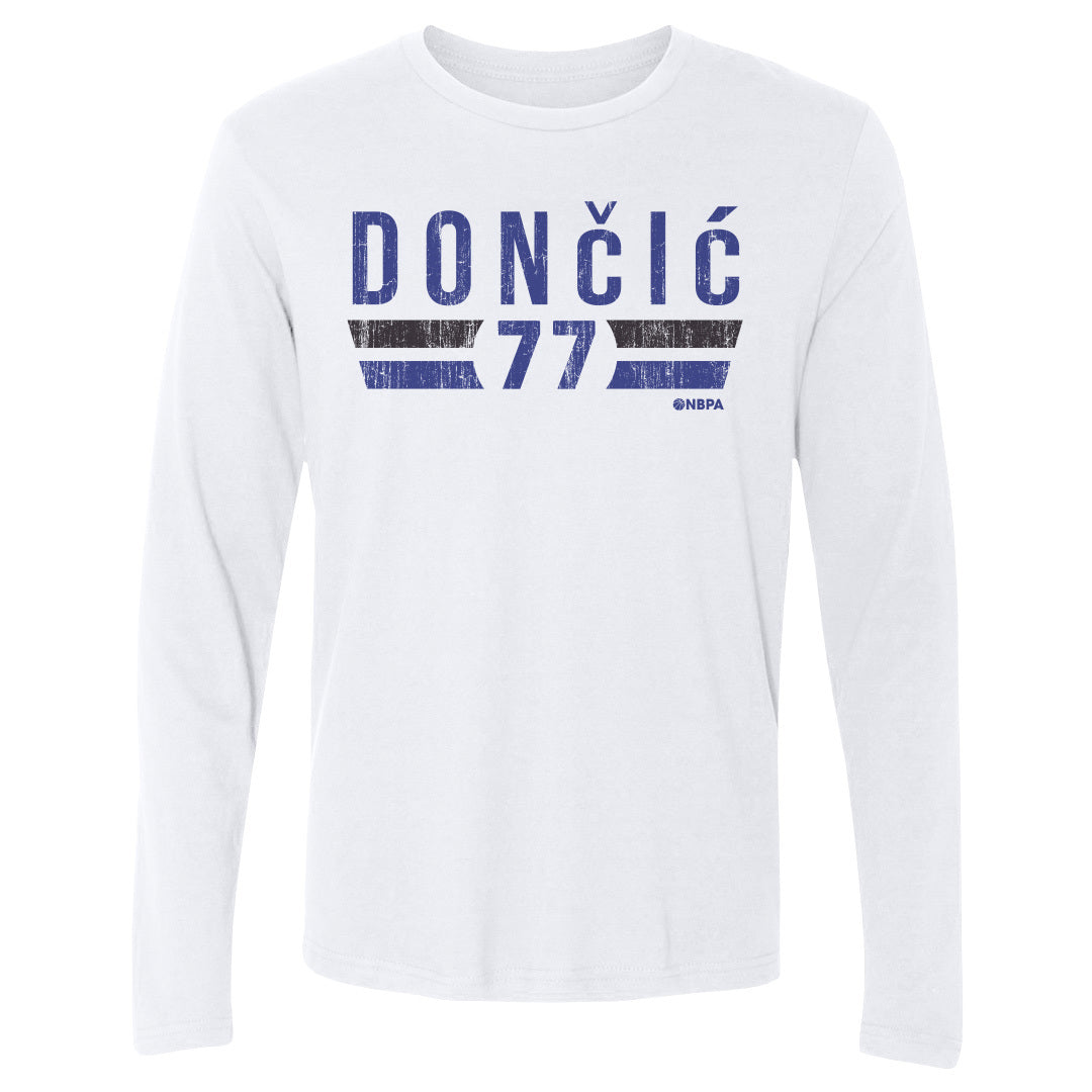 Luka Doncic Men&#39;s Long Sleeve T-Shirt | 500 LEVEL