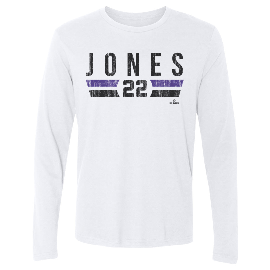 Nolan Jones Men&#39;s Long Sleeve T-Shirt | 500 LEVEL