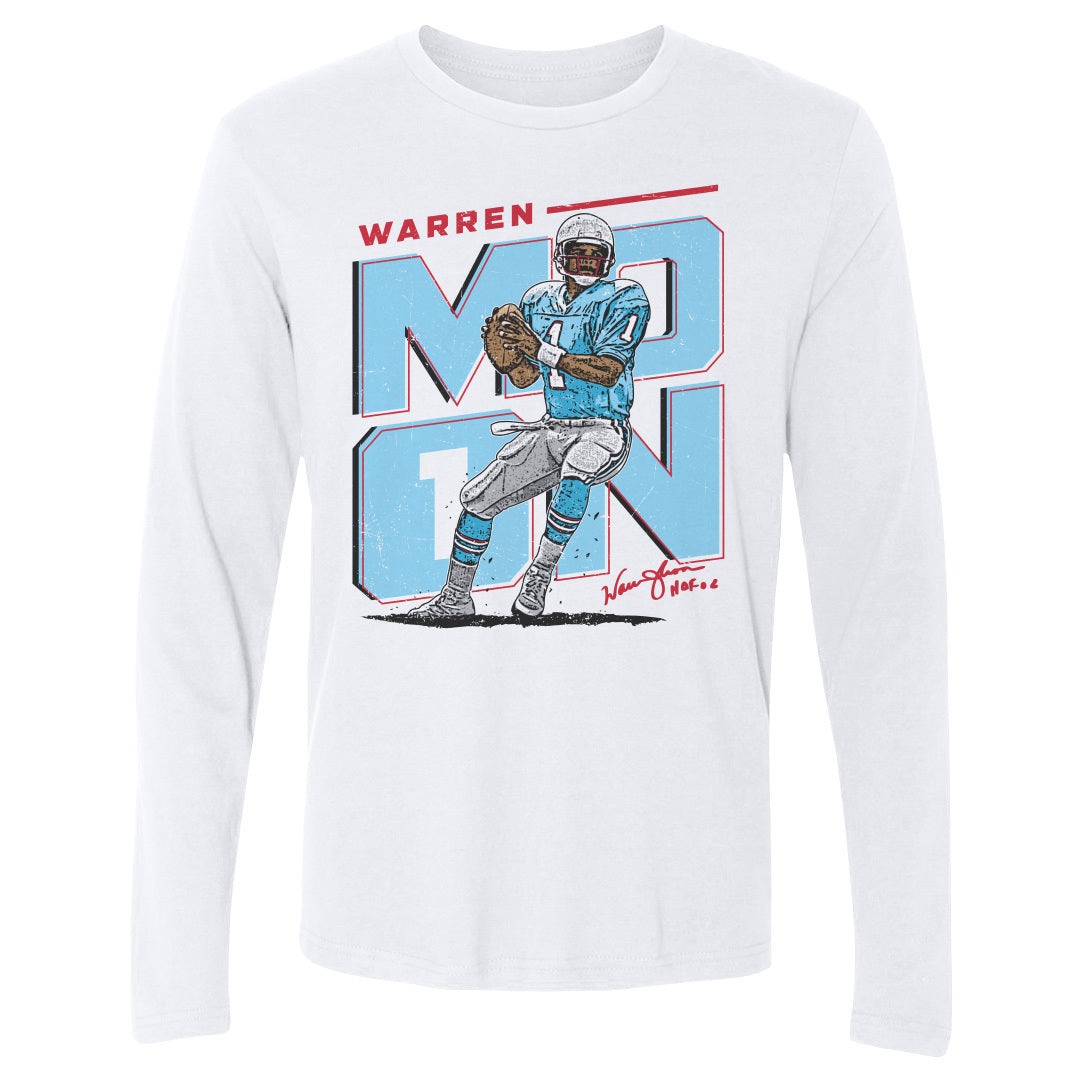 Warren Moon Men&#39;s Long Sleeve T-Shirt | 500 LEVEL