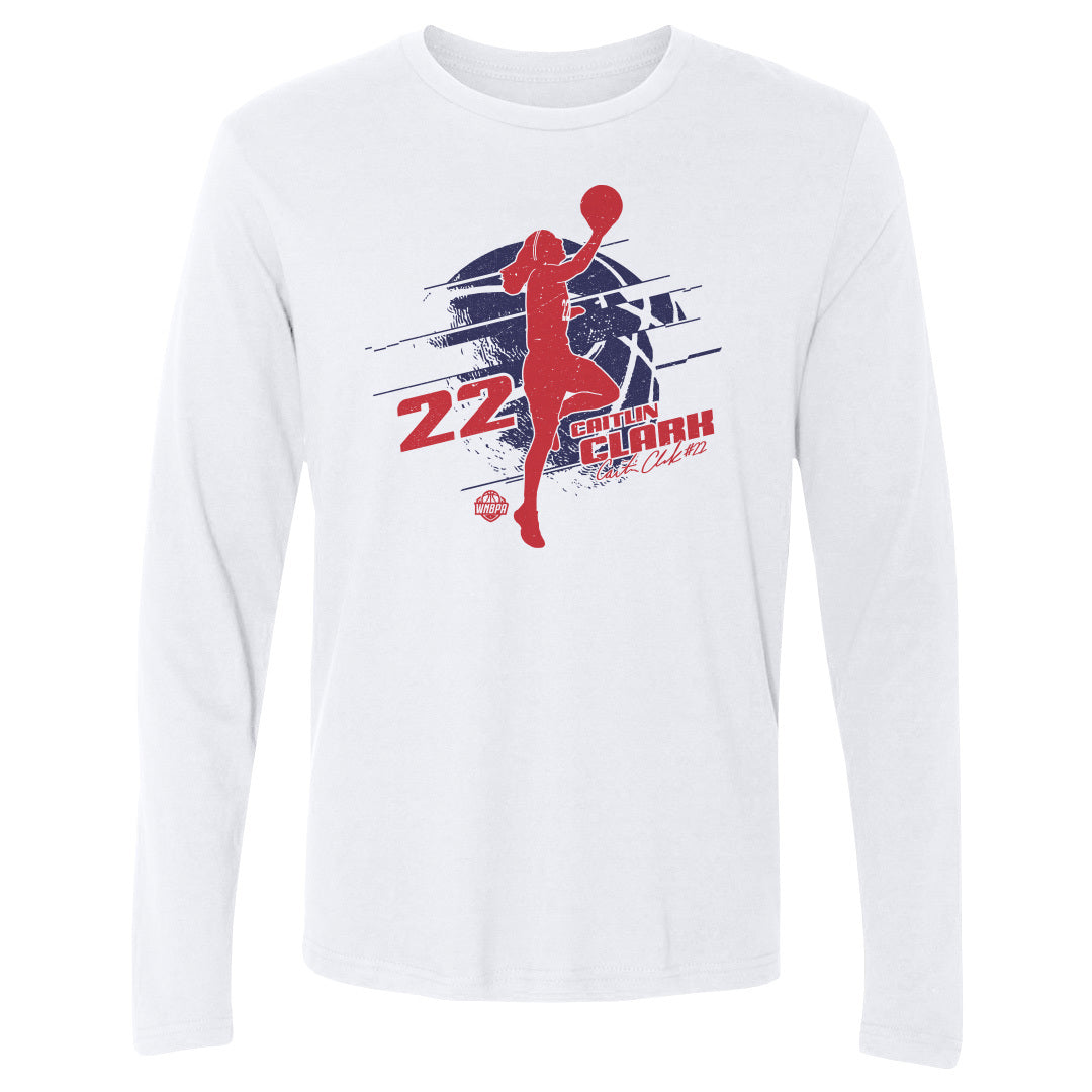 Caitlin Clark Men&#39;s Long Sleeve T-Shirt | 500 LEVEL