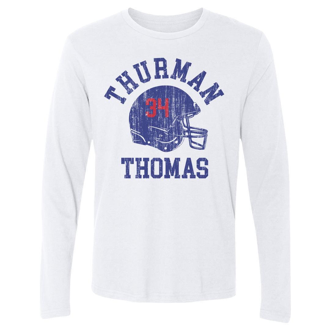 Thurman Thomas Men&#39;s Long Sleeve T-Shirt | 500 LEVEL