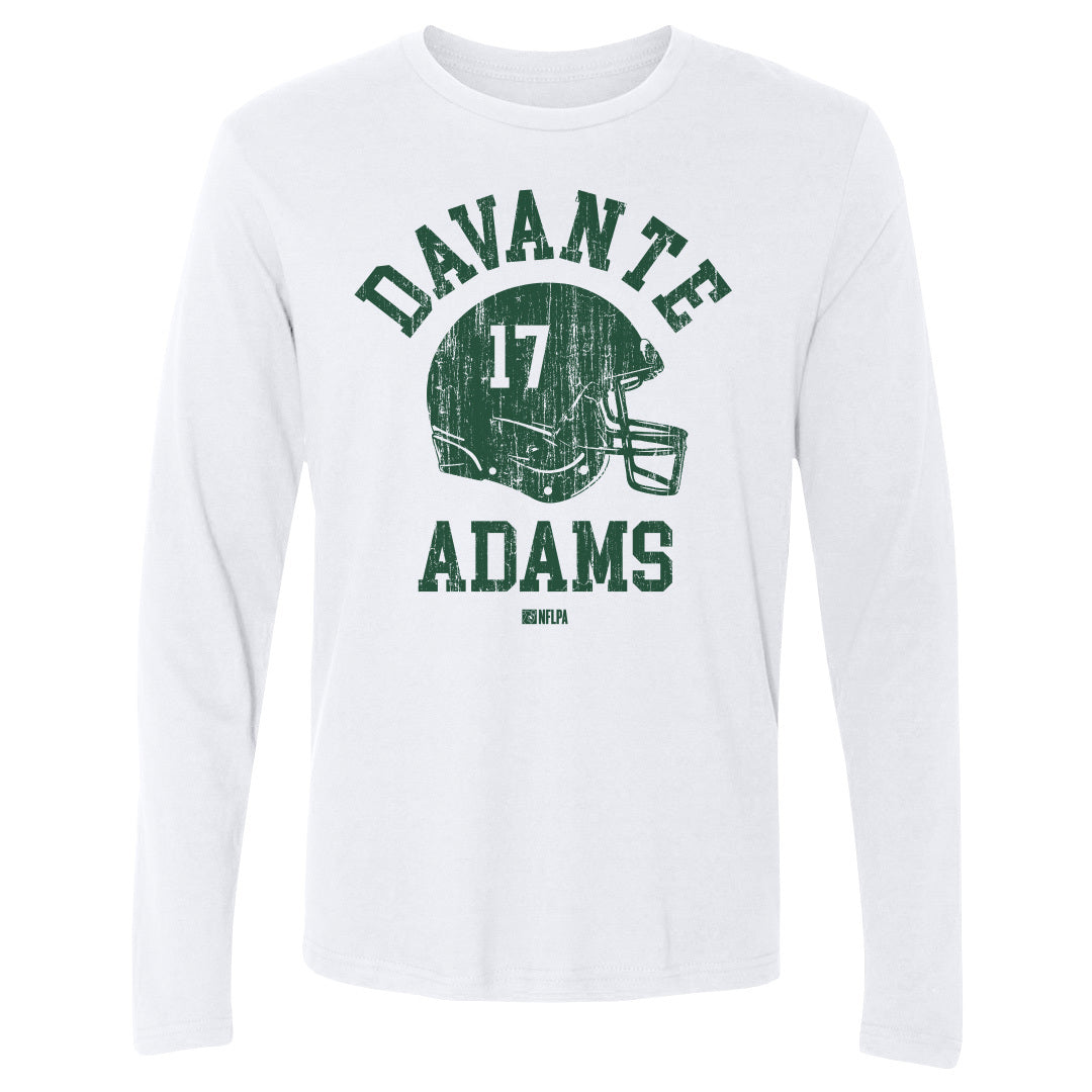 Davante Adams Men&#39;s Long Sleeve T-Shirt | 500 LEVEL