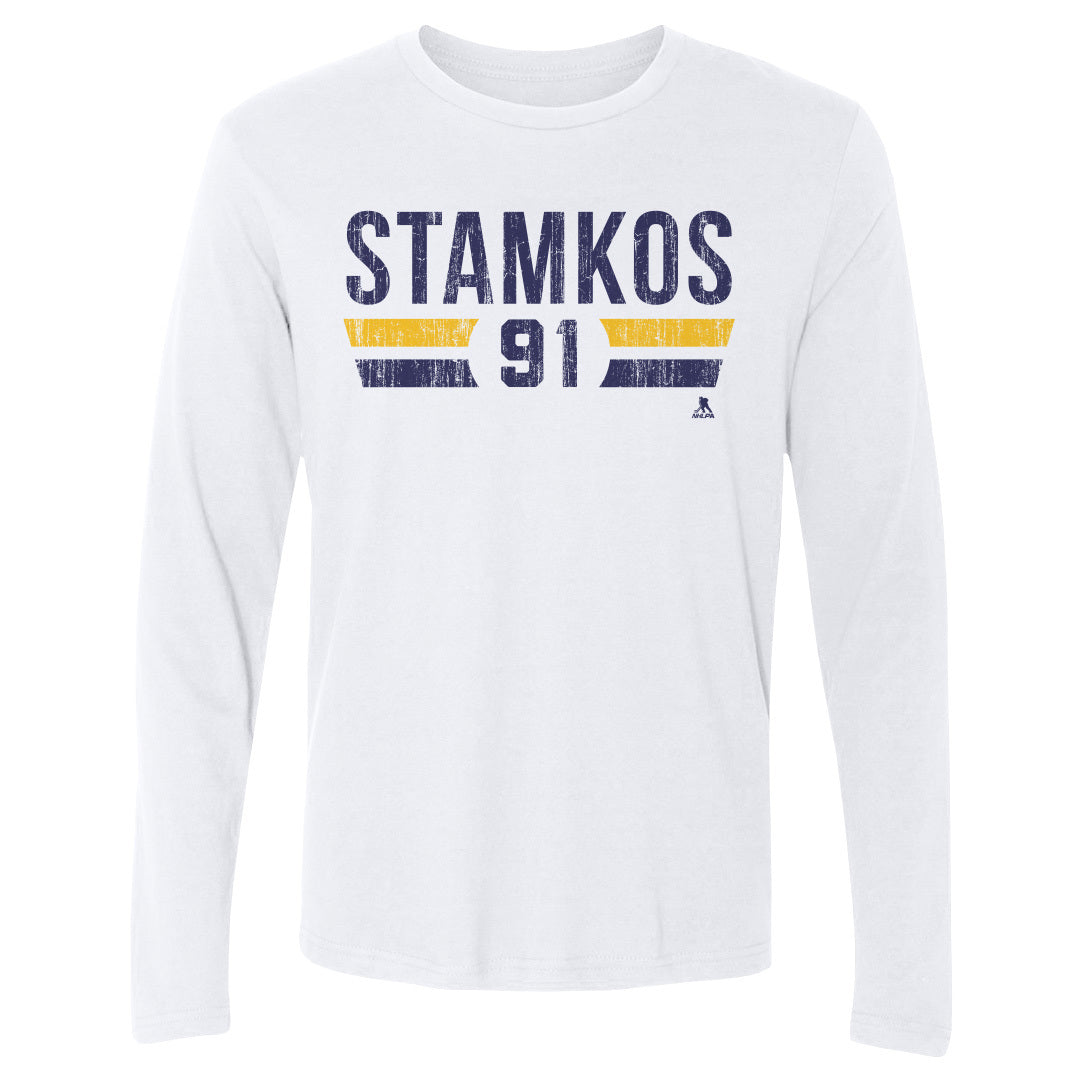 Steven Stamkos Men&#39;s Long Sleeve T-Shirt | 500 LEVEL