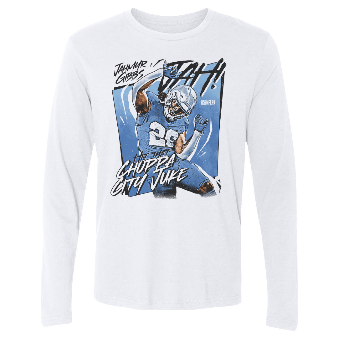 Jahmyr Gibbs Men&#39;s Long Sleeve T-Shirt | 500 LEVEL