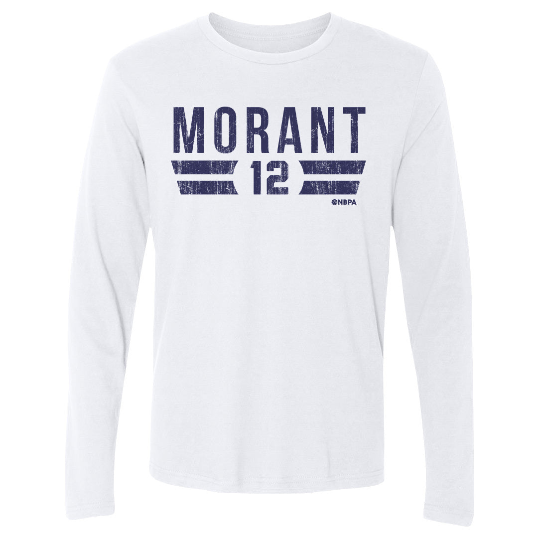 Ja Morant Men&#39;s Long Sleeve T-Shirt | 500 LEVEL