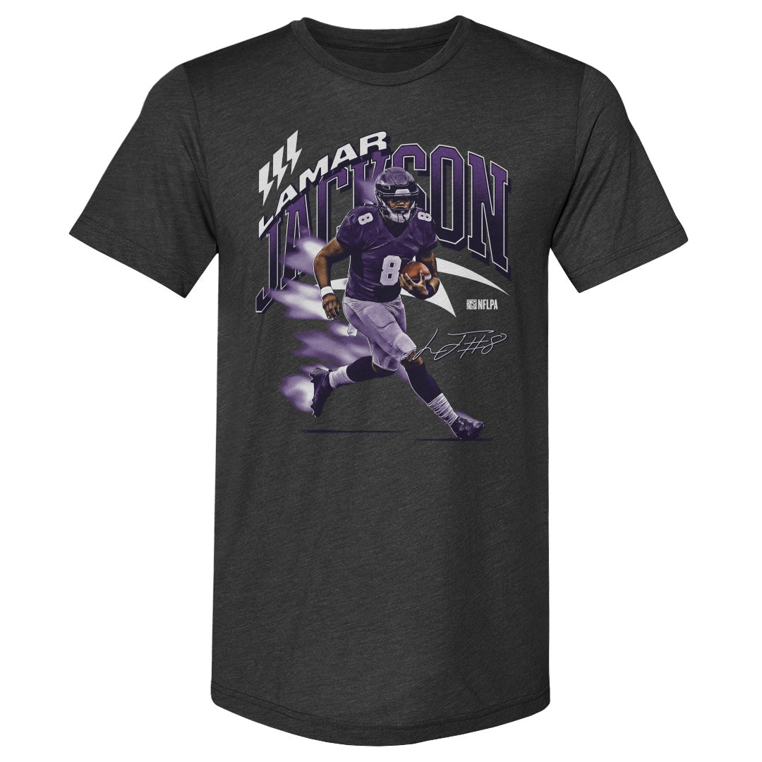 Lamar Jackson Men&#39;s Premium T-Shirt | 500 LEVEL