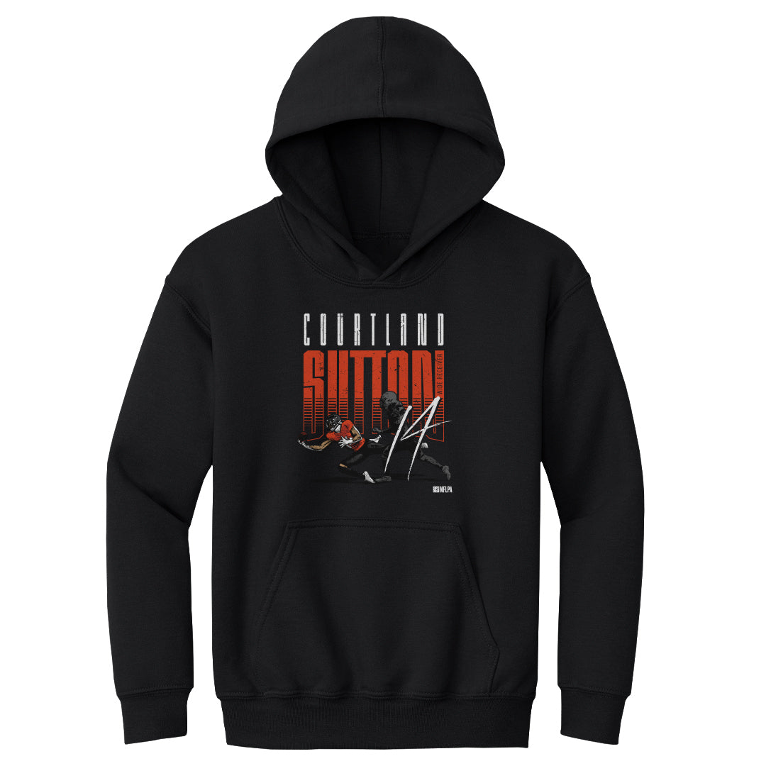 Courtland Sutton Kids Youth Hoodie | 500 LEVEL