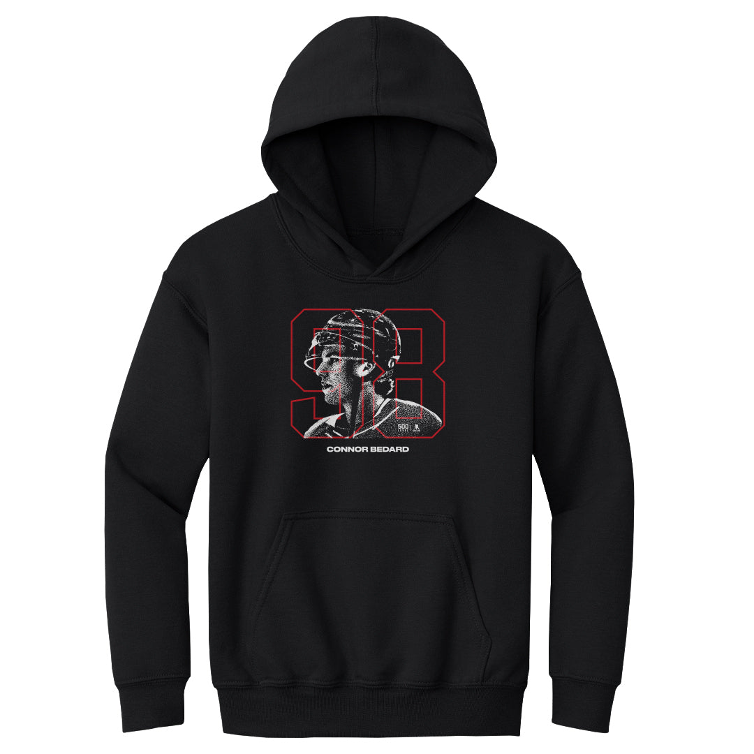 Connor Bedard Kids Youth Hoodie | 500 LEVEL