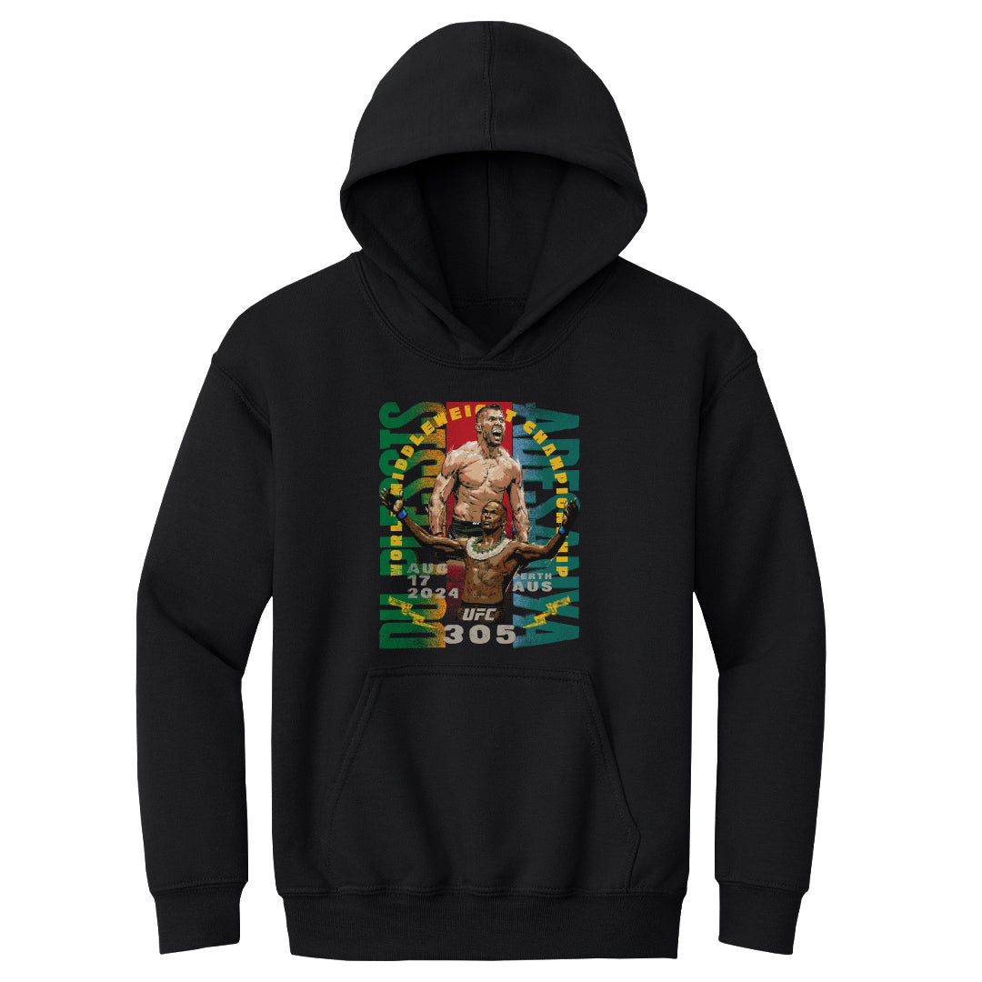 Israel Adesanya Kids Youth Hoodie | 500 LEVEL