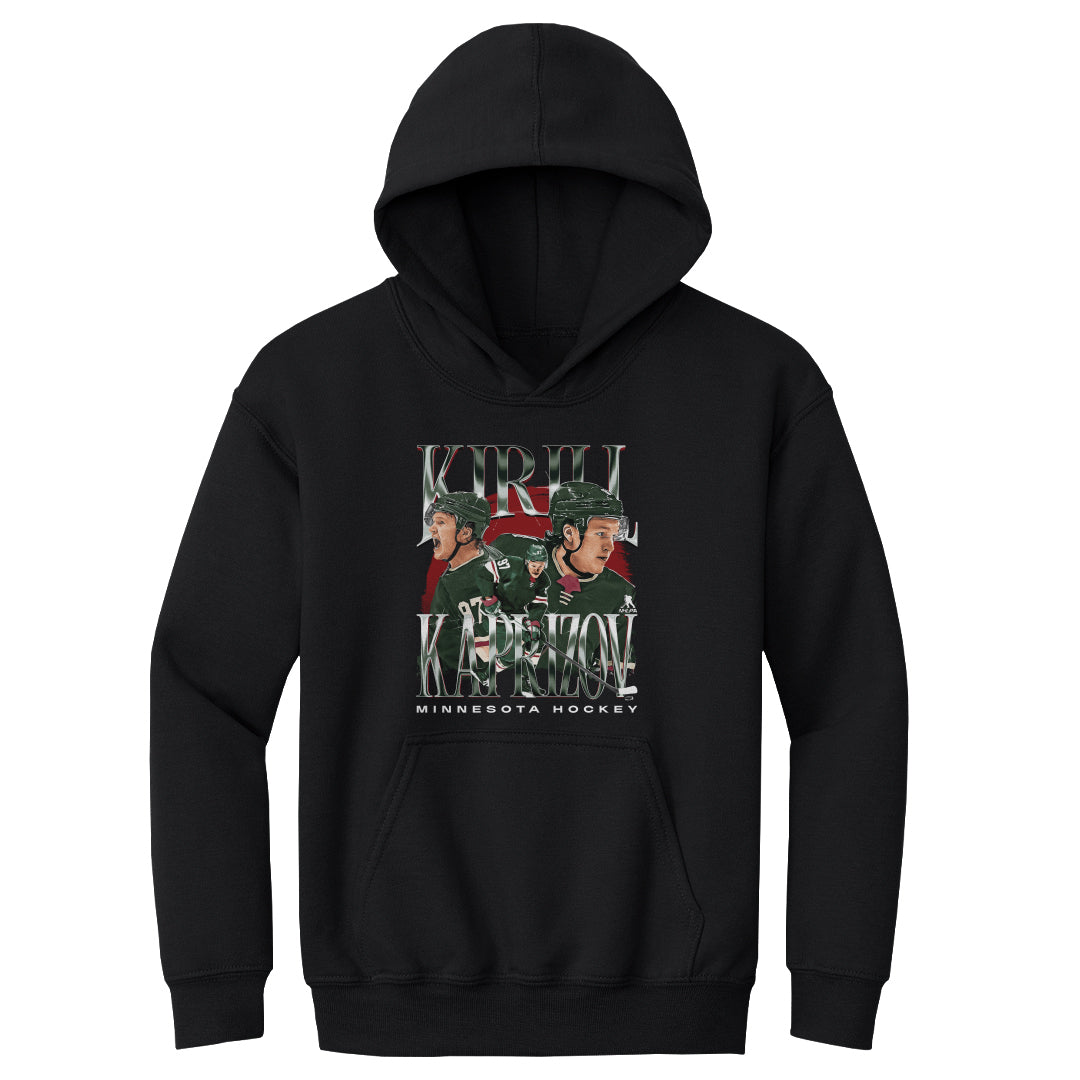 Kirill Kaprizov Kids Youth Hoodie | 500 LEVEL