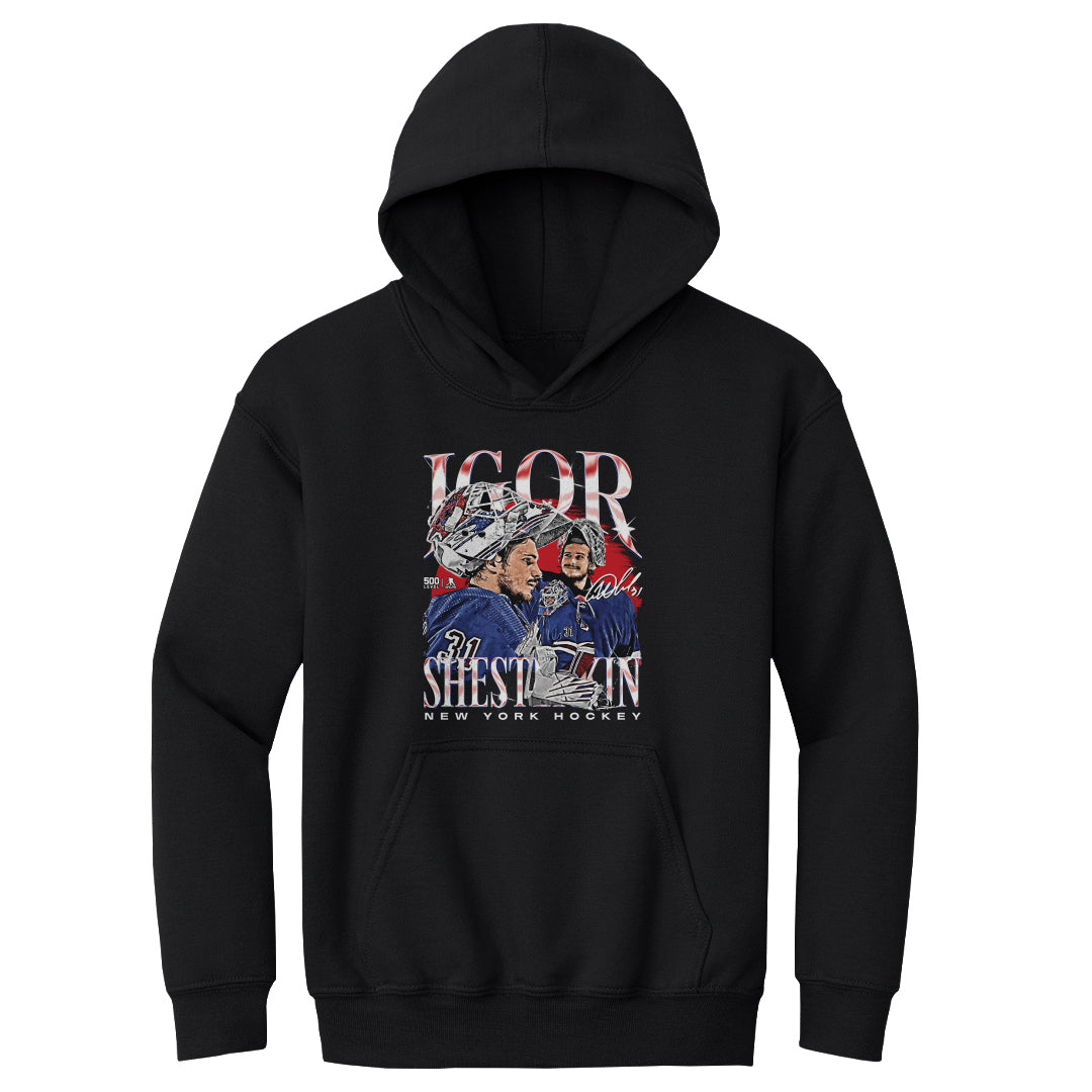 Igor Shesterkin Kids Youth Hoodie | 500 LEVEL