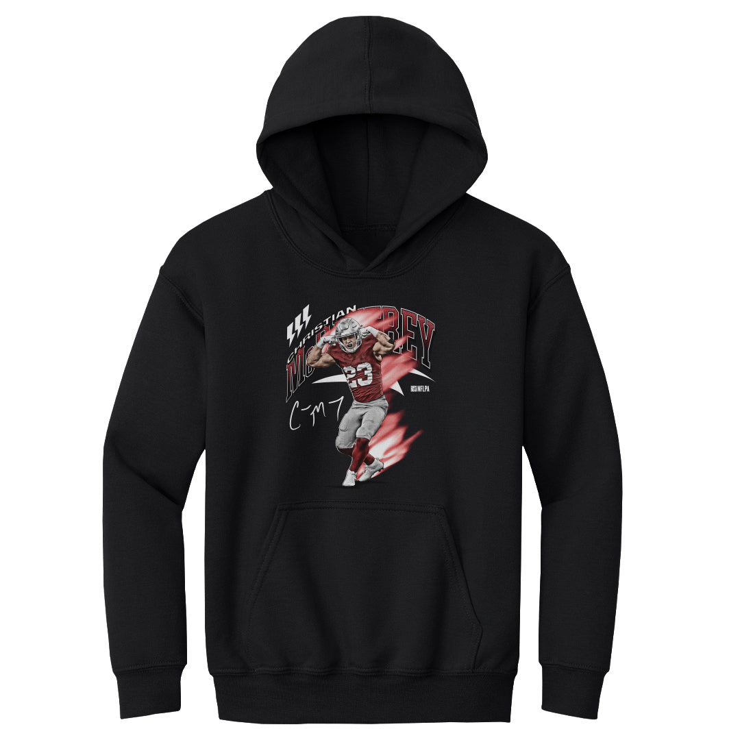 Christian McCaffrey Kids Youth Hoodie | 500 LEVEL