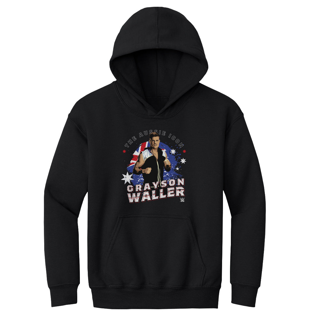 Grayson Waller Kids Youth Hoodie | 500 LEVEL